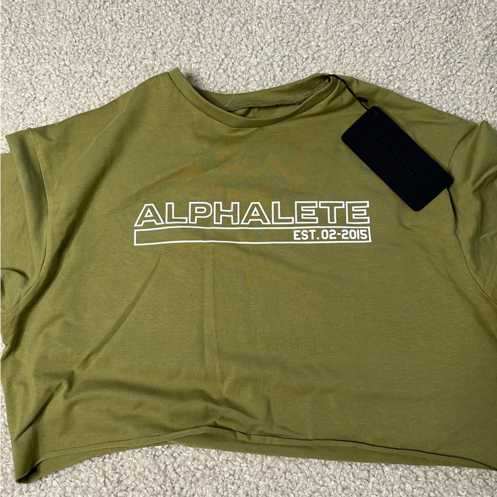 Alphalete dropped short sleeve S